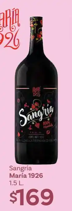 Soriana Híper Sangría María 1926 oferta