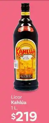 Soriana Híper Licor Kahlúa oferta