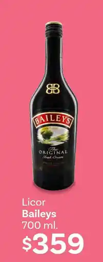 Soriana Híper Licor Baileys 700 ml oferta