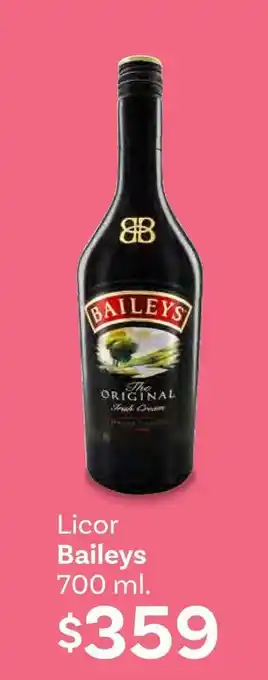 Soriana Híper Licor Baileys 700 ml oferta