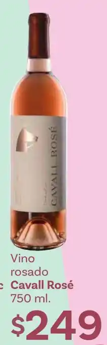 Soriana Híper Vino rosado Cavall Rosé 750 ml oferta