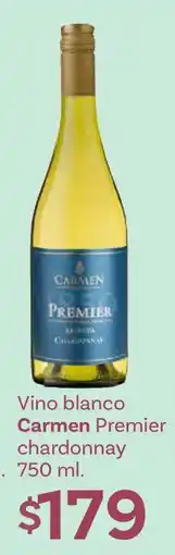 Soriana Híper Vino blanco Carmen Premier chardonnay oferta