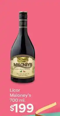 Soriana Híper Licor Maloney’s 700 ml oferta