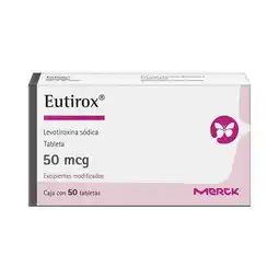 Farmacias Benavides 50 mcg Levotiroxina Sódica oferta