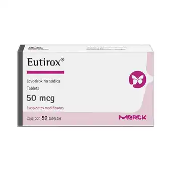 Farmacias Benavides 50 mcg Levotiroxina Sódica oferta