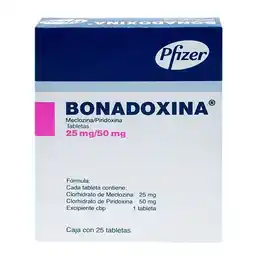 Farmacias Benavides 25 mg Meclozina + Piridoxina oferta