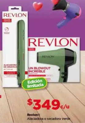 Bodega Aurrerá Revlon Alaciadora o secadora verde oferta