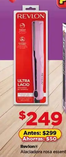 Bodega Aurrerá Revlon Alaciadora rosa essential oferta