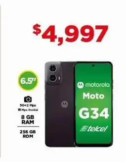 Bodega Aurrerá Motorola Moto G34 oferta