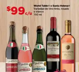Bodega Aurrerá World Table o Santa Helena oferta