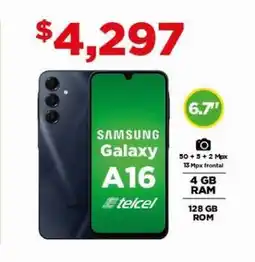 Bodega Aurrerá Samsung Galaxy A16 oferta