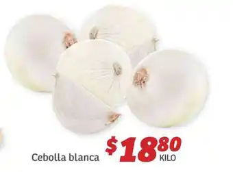 Soriana Híper Cebolla Blanca oferta