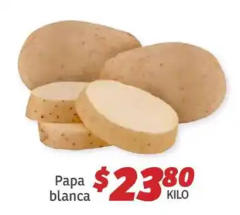 Soriana Híper Papa Blanca oferta