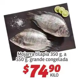 Soriana Híper Mojarra tilapia oferta