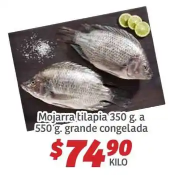 Soriana Híper Mojarra tilapia oferta