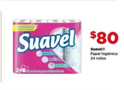 Bodega Aurrerá Suavel Papel higiénico 24 rollos oferta