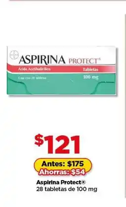 Bodega Aurrerá Aspirina Protect oferta