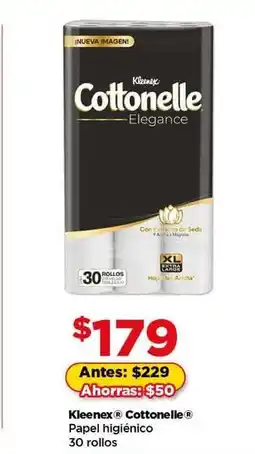 Bodega Aurrerá Kleenex Cottonelle Papel higiénico oferta