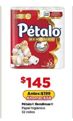 Bodega Aurrerá Pétalo Rendimax oferta