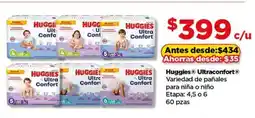 Bodega Aurrerá Huggies Ultraconfort oferta