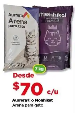 Bodega Aurrerá Aurrera o mohhikat arena para gato oferta
