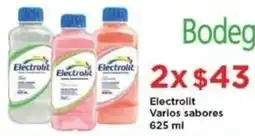 Bodega Aurrerá Electrolit varios sabores oferta