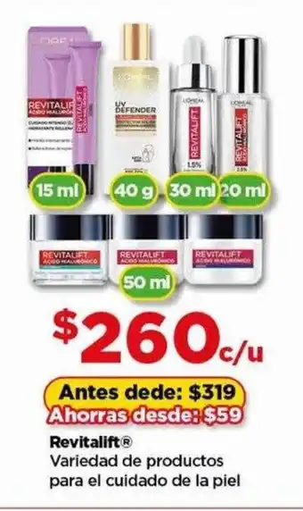 Bodega Aurrerá Revitalift oferta