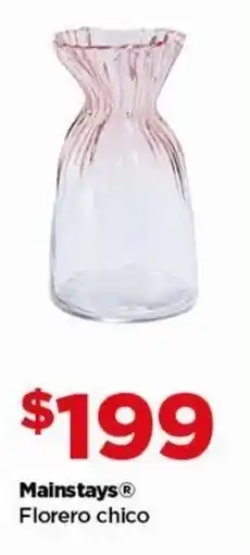 Bodega Aurrerá Mainstays florero chico oferta