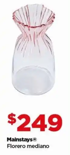 Bodega Aurrerá Mainstays florero mediano oferta
