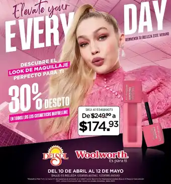 Woolworth Maybelline super stay oferta