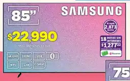 Soriana Híper Samsung tv 85" oferta
