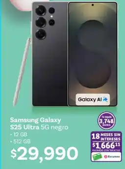 Soriana Híper Samsung galaxy S25 ultra oferta