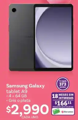 Soriana Híper Samsung galaxy tablet A9 oferta