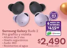 Soriana Híper Samsung galaxy buds 2 oferta