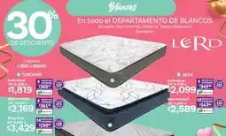 Soriana Híper Toscano colchón lord o regio oferta