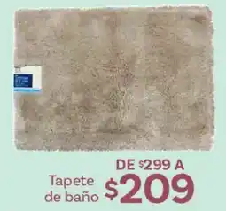 Soriana Híper Tapete de baño oferta