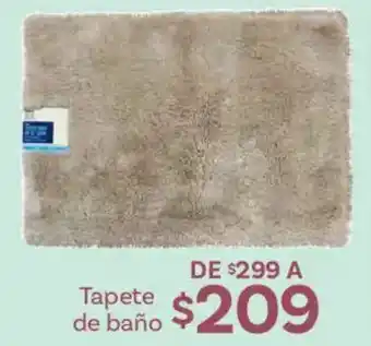 Soriana Híper Tapete de baño oferta