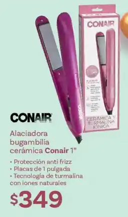 Soriana Híper Conair alaciadora bugambilia cerámica 1" oferta