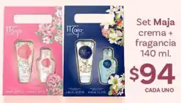 Soriana Híper Set maja crema + fragancia oferta