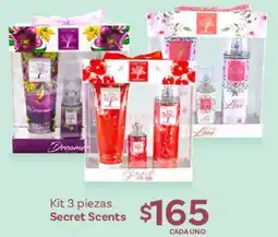 Soriana Híper Secret scents kit oferta