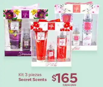Soriana Híper Secret scents kit oferta