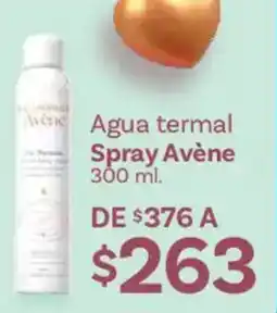 Soriana Híper Spray avène agua termal oferta