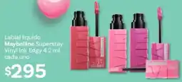 Soriana Híper Maybeline labial líquido superstay vinyl enk edgy oferta
