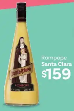 Soriana Híper Rompope santa clara oferta