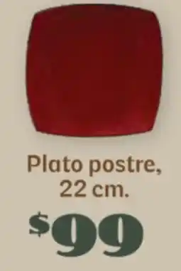 Soriana Súper Plato postre oferta