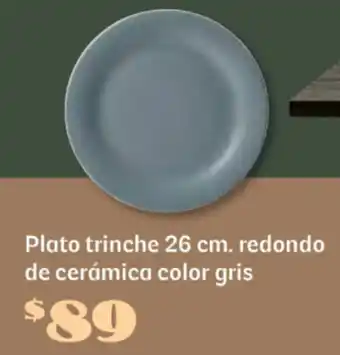 Soriana Súper Plato trinche oferta