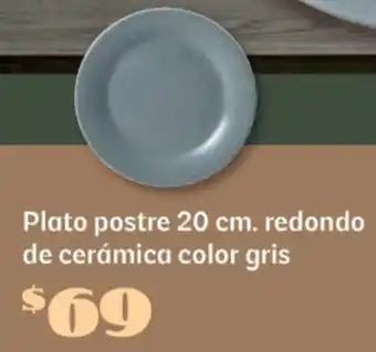 Soriana Súper Plato postre oferta