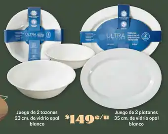 Soriana Súper Juego de 2 tazones oferta