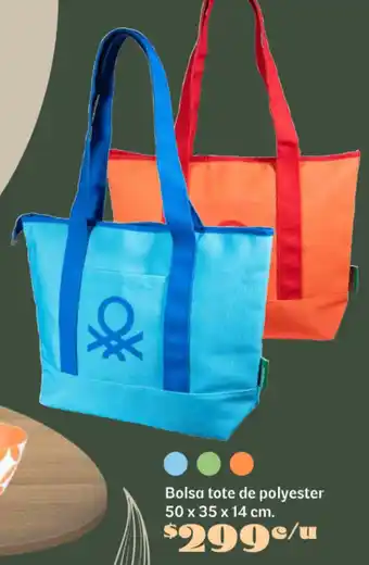 Soriana Súper Bolsa tote de polyester oferta