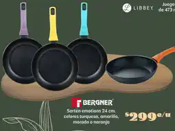 Soriana Súper Bergner sartén emotions oferta